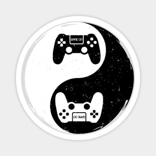 Yin Yang Symbol Gamer Gift Video Game Magnet